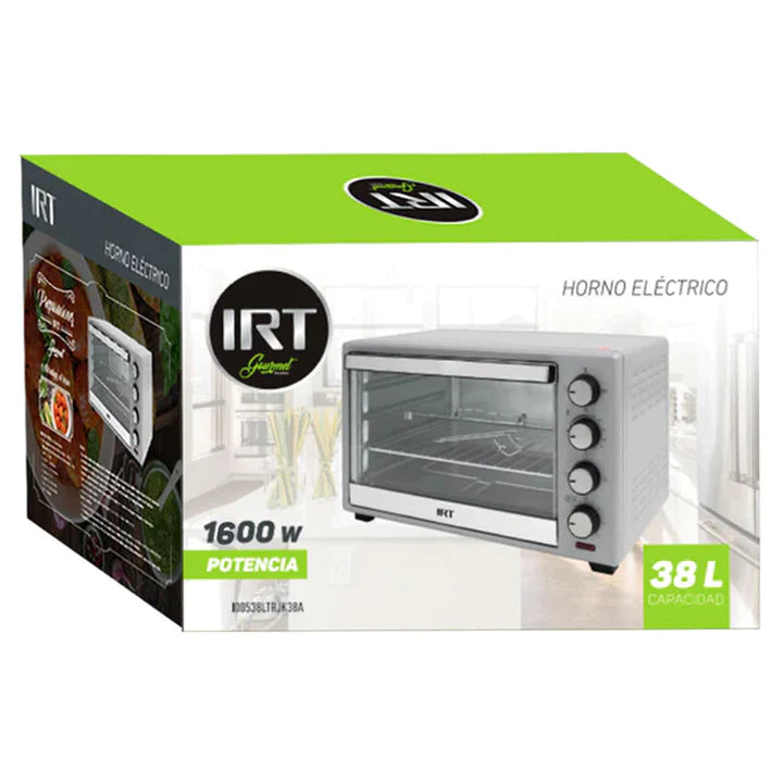 Horno Eléctrico 38 L Acero Inoxidable Irt Fx Color Gris – imagen 2