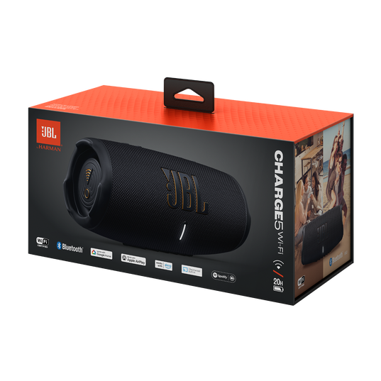 Parlante Bluetooth Jbl Charge 5 Wifi Negro – imagen 3