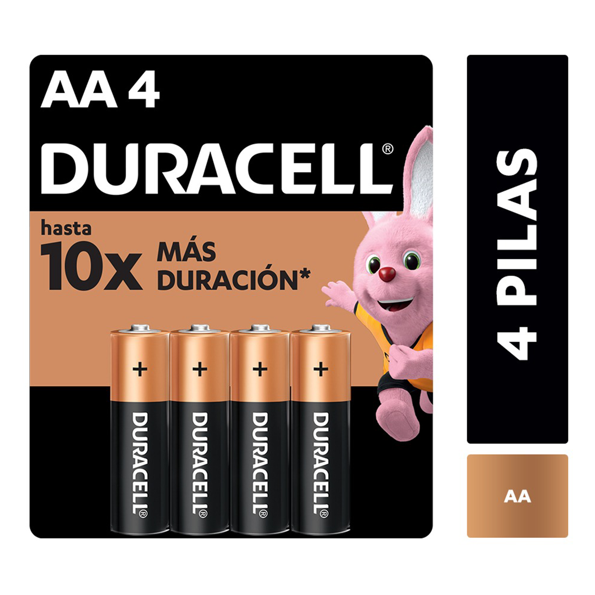 Pila Alcalina Duracell Blíster Aa X4