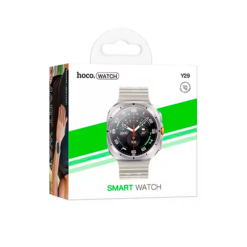Smartwatch Reloj Inteligente Bluetooth Hoco Y29 Plateado – imagen 3