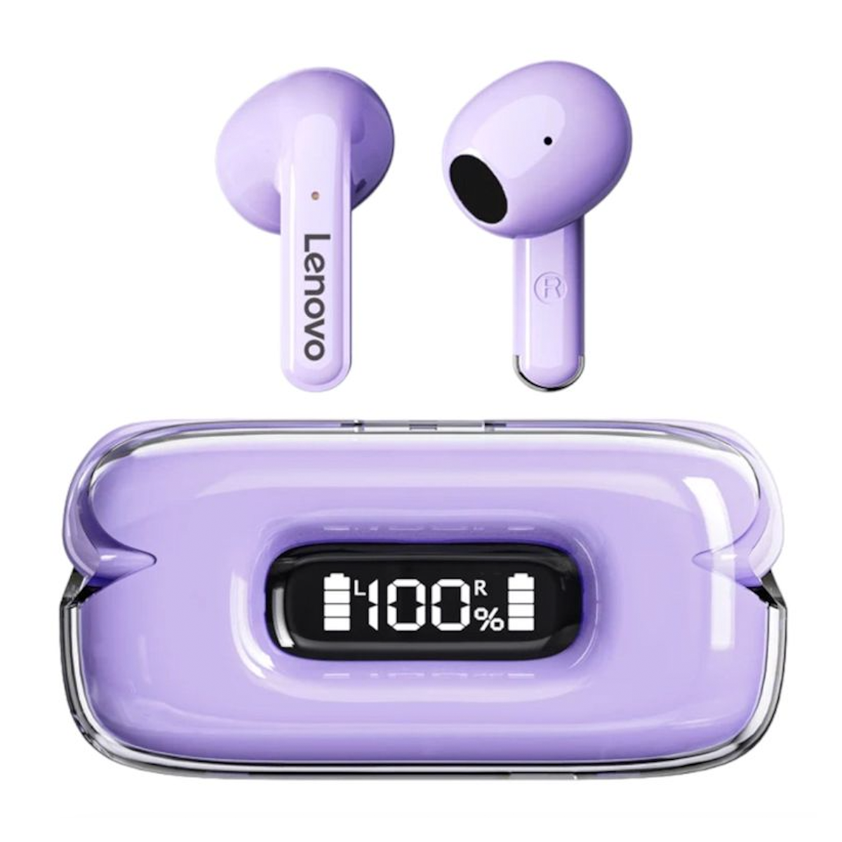 Audífonos Bluetooth Thinkplus Lenovo X15 II In Ear Purpura