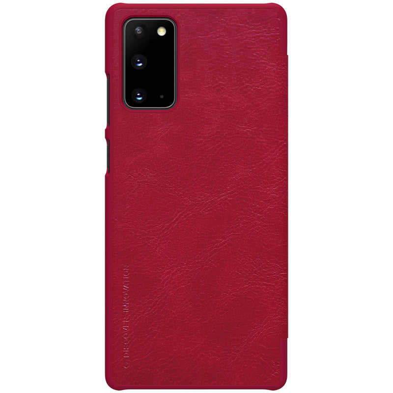 Samsung Galaxy Note 20 Qin Flip Cover Cuero Nillkin – imagen 6