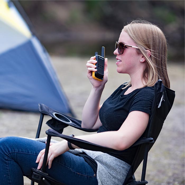 Radio Walkie Talkie Portatil Motorola Talkabout T470 Negro – imagen 4