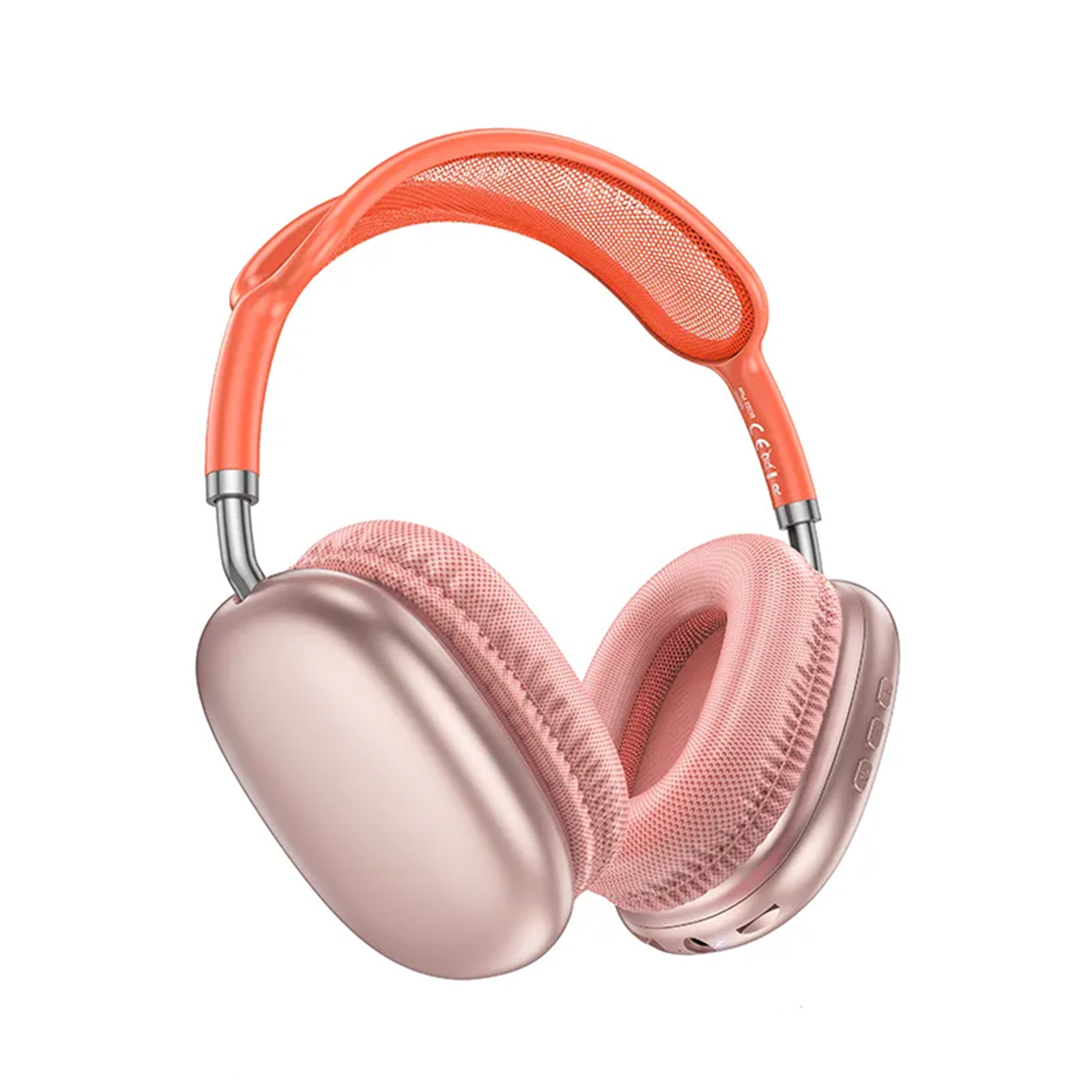 Audífonos Bluetooth Borofone Bo22 Plus Headset Rosado
