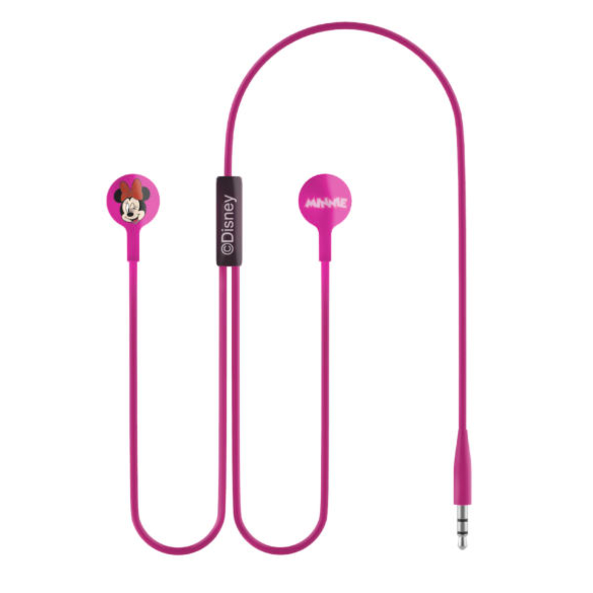 Audífonos In Ear 3.5mm Disney Minnie Rosado