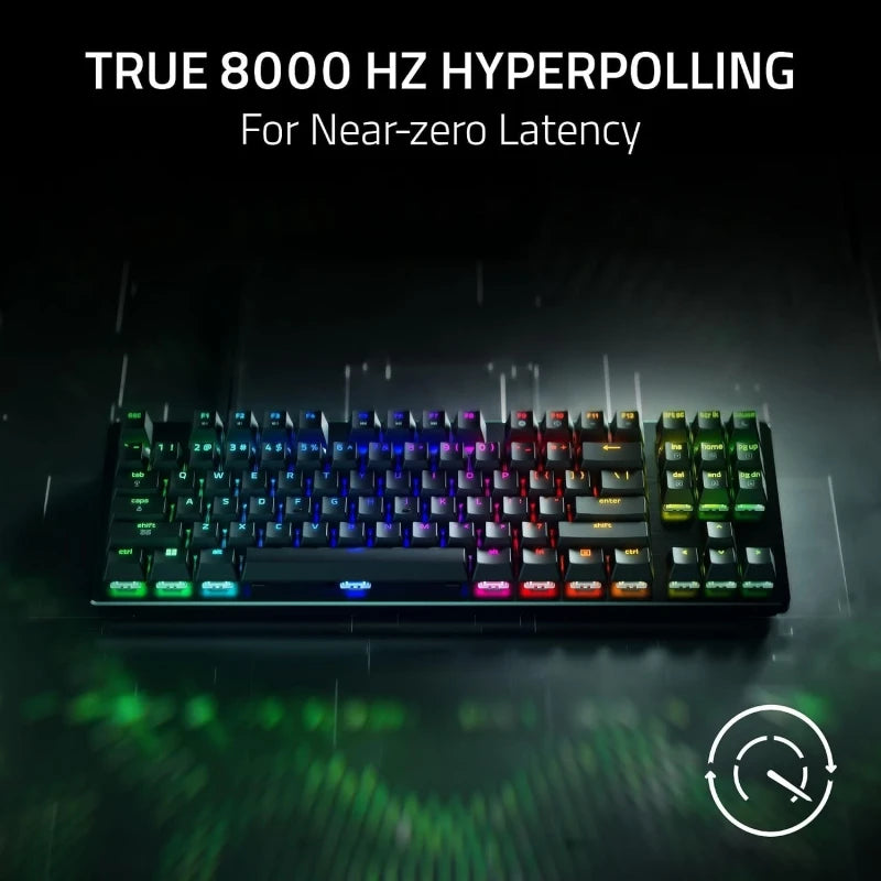 Teclado Razer Huntsman V3 HE TKL - vista lateral