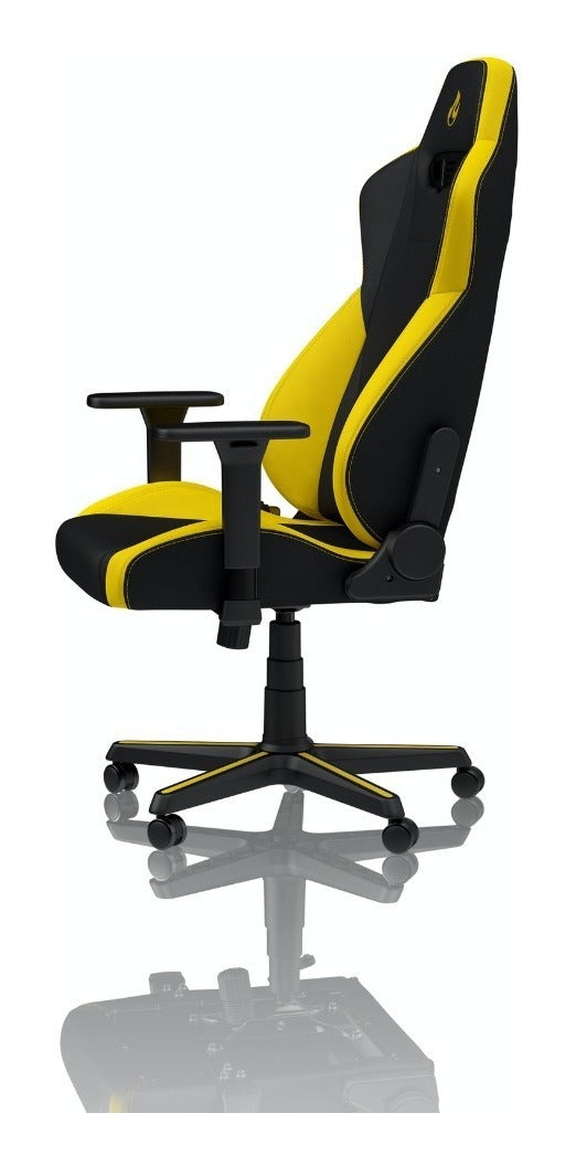 Silla Gamer Profesional Nitro Concepts S300 Negro Amarillo – imagen 5