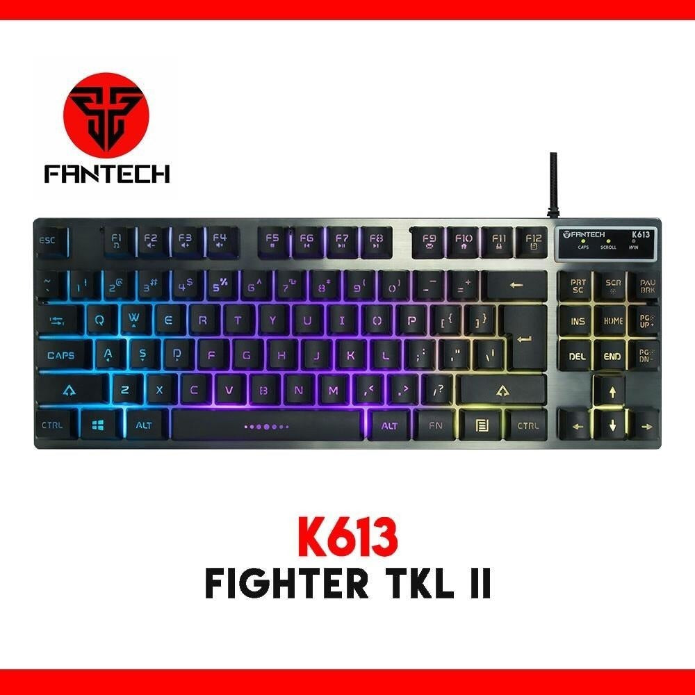 Teclado Gamer Fantech Fighter Tkl K613 Rgb Negro – imagen 3