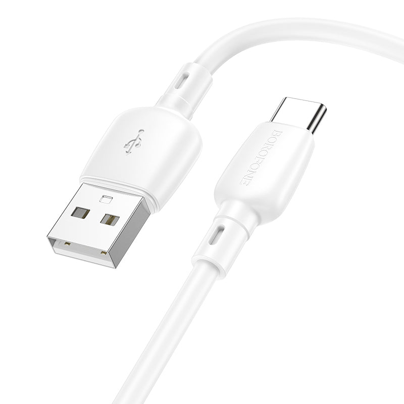 Cable Usb a Tipo C 27w Borofone Bx93 Blanco – imagen 3