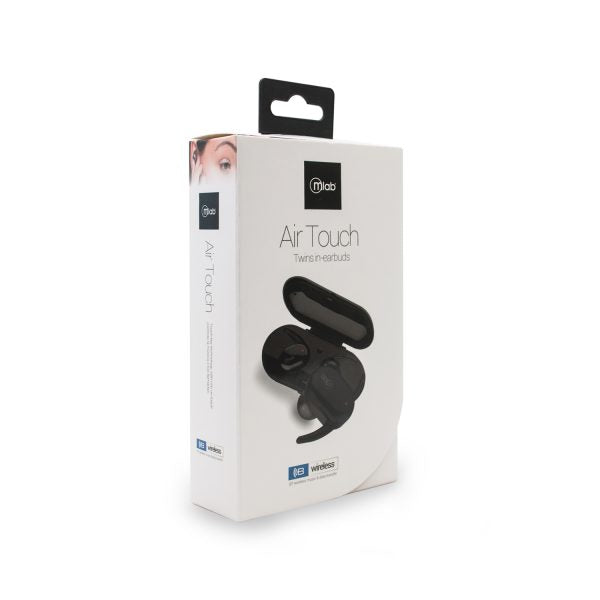 Audifonos Bluetooth Air Touch Twins Microlab In Ear 8534 Negro – imagen 5