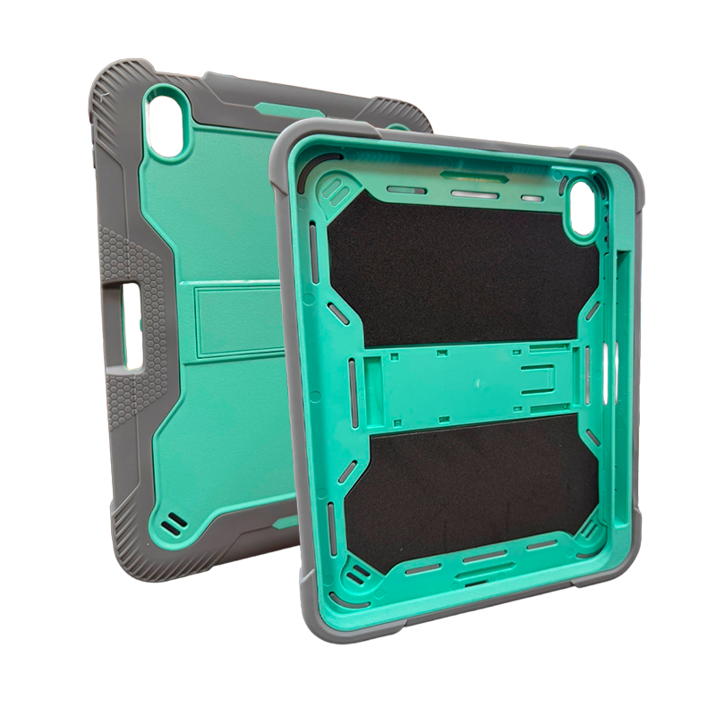 Carcasa Robotica Reforzada Para iPad 10.9 10gen / A16 11gen Verde – imagen 3