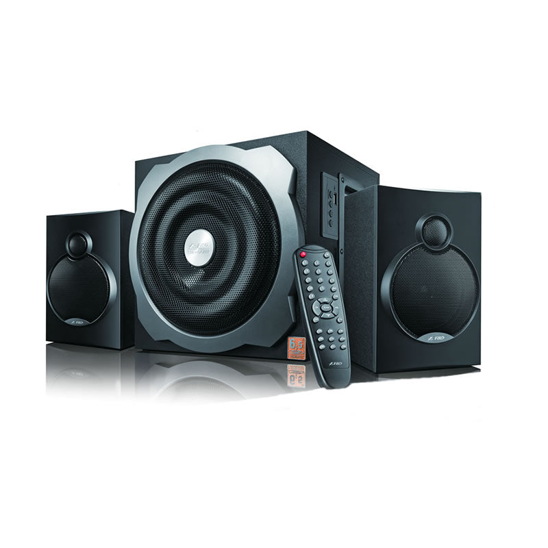 Parlantes Fenda Subwoofer F&D A521X Bluetooth 104w 2.1 Negro