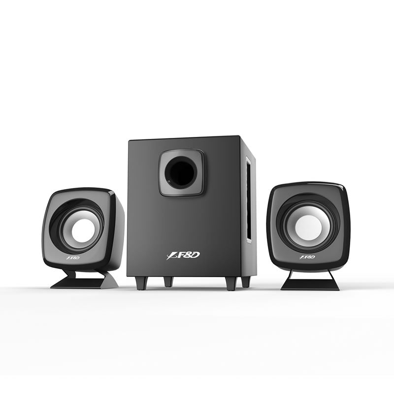 Parlantes Fenda Subwoofer F&D F203BT Bluetooth 22w 2.1 Negro
