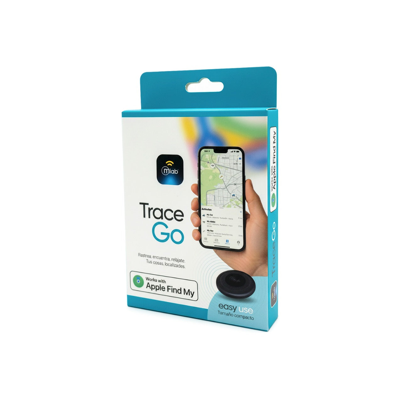 Dispositivo Anti Pérdida Para Iphone Mlab Trace Go Gps Negro – imagen 4