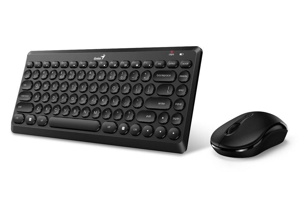 Kit Genius Teclado Y Mouse Luxemate Q8000 Negro – imagen 2