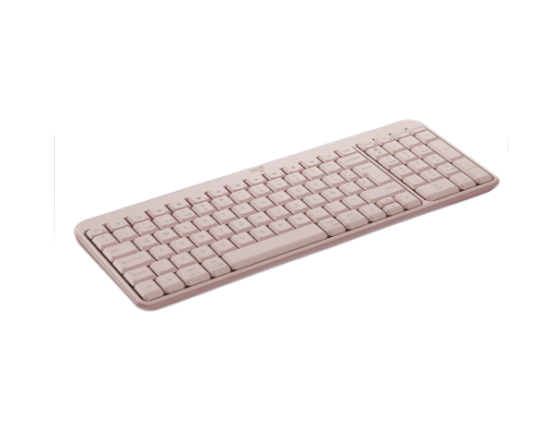 Teclado Logitech Bluetooth Compact K250 Color Rosado – imagen 4