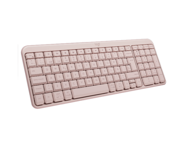 Teclado Logitech Bluetooth Compact K250 Color Rosado – imagen 3