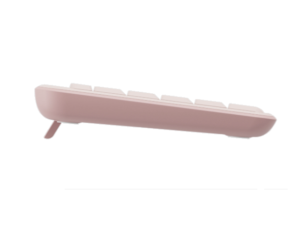 Teclado Logitech Bluetooth Compact K250 Color Rosado – imagen 2