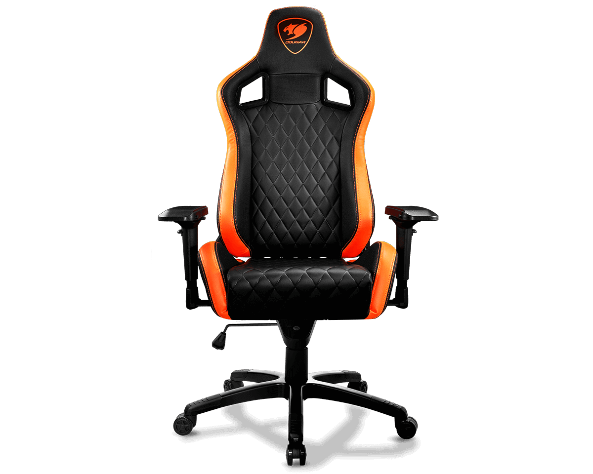 Silla Gamer Profesional Cougar Armor S Negro Naranjo – imagen 2