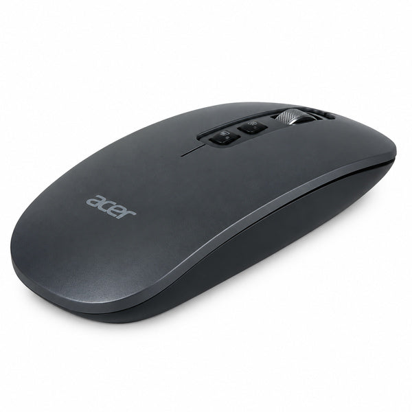 Mouse Inalámbrico Ergonómico Acer EMW211 Recargable Bluetooth + 2.4GHz 1600 Dpi