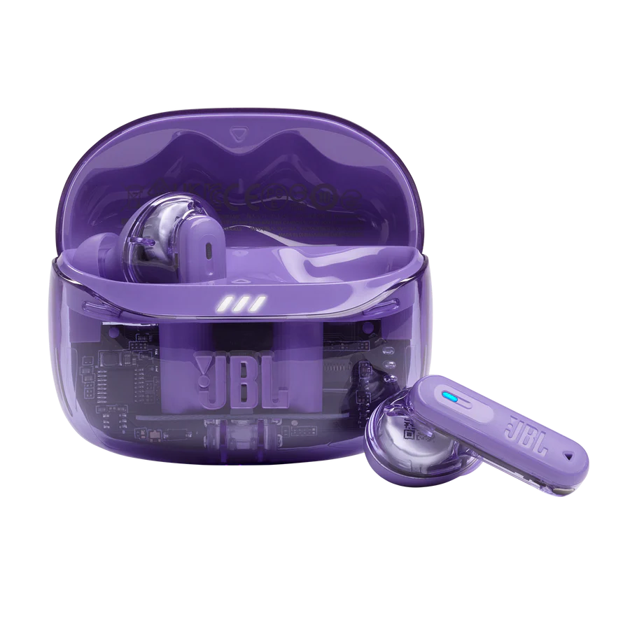 Audifonos In Ear Bluetooth Jbl Tune Beam 2 Ghost Edition Purpura – imagen 3