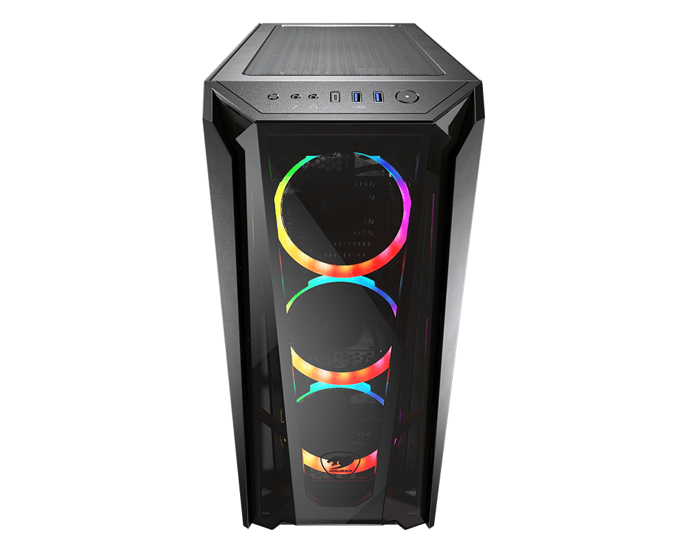 Gabinete Gamer Cougar Mx660-T Rgb Mid Tower Negro – imagen 3