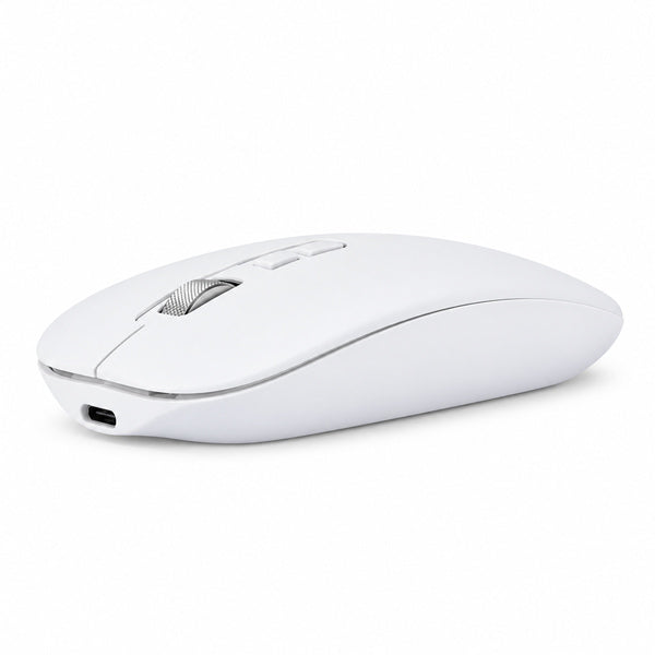 Mouse Inalámbrico Ergonómico Acer EMW211 Recargable Bluetooth + 2.4GHz 1600 Dpi