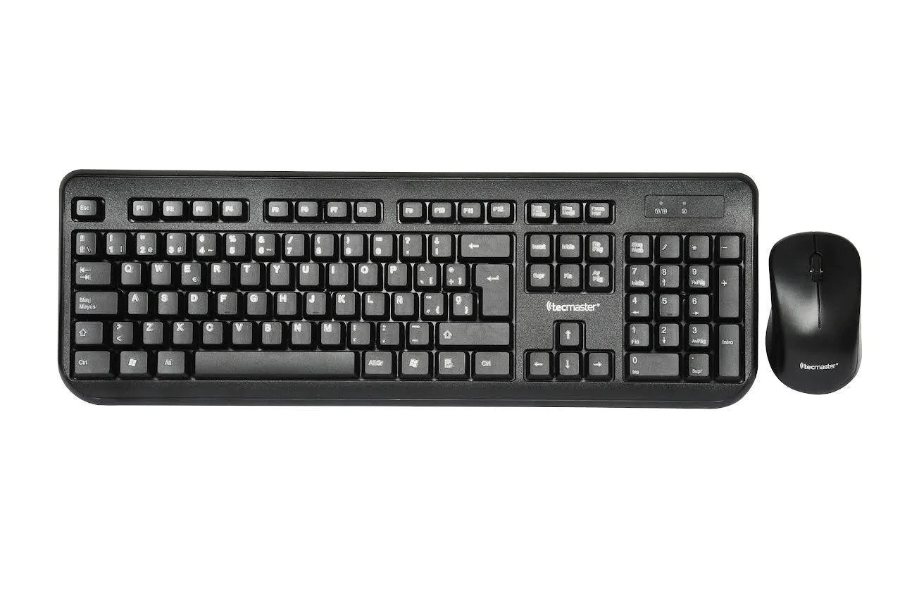 Kit Teclado Y Mouse Inalámbrico Tecmaster TM-100512 Negro – imagen 5
