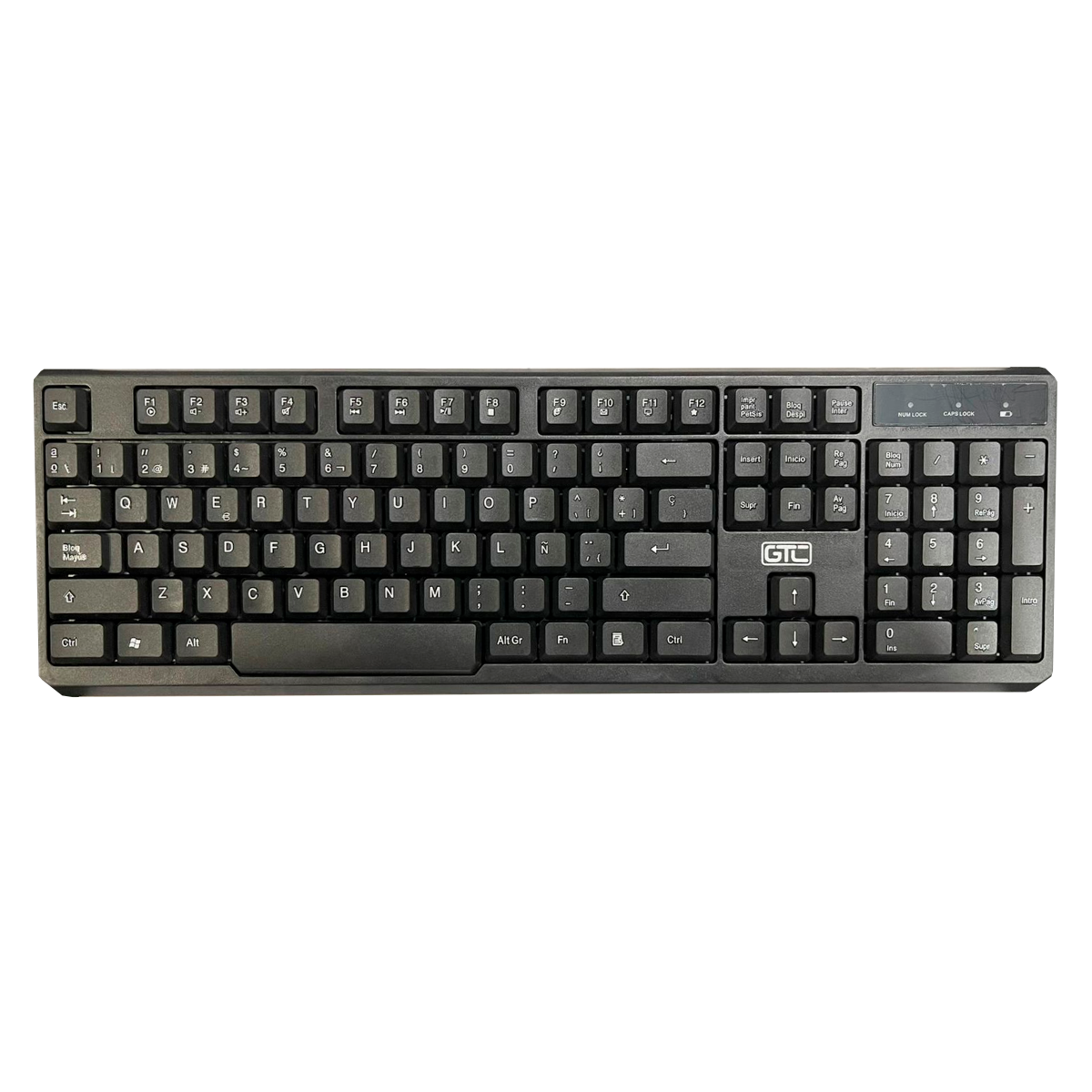 Kit Teclado y Mouse Inalámbrico Gtc Cbg-023 Negro – imagen 3