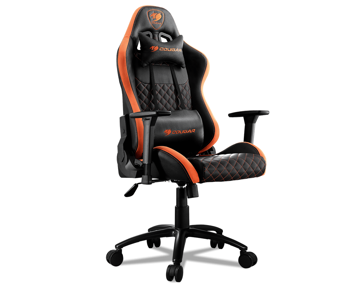 Silla Gamer Cougar Armor One Pro Negro Naranjo – imagen 2