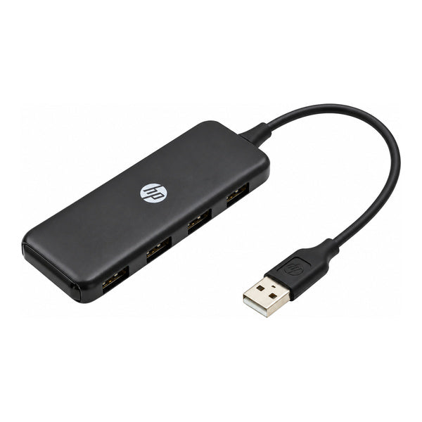 Hub Usb 2.0 HP Dhc-CT110C 4 Puertos USB A Negro