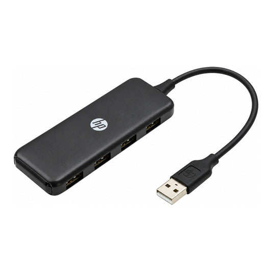 Hub Usb 2.0 HP Dhc-CT110C 4 Puertos USB A Negro