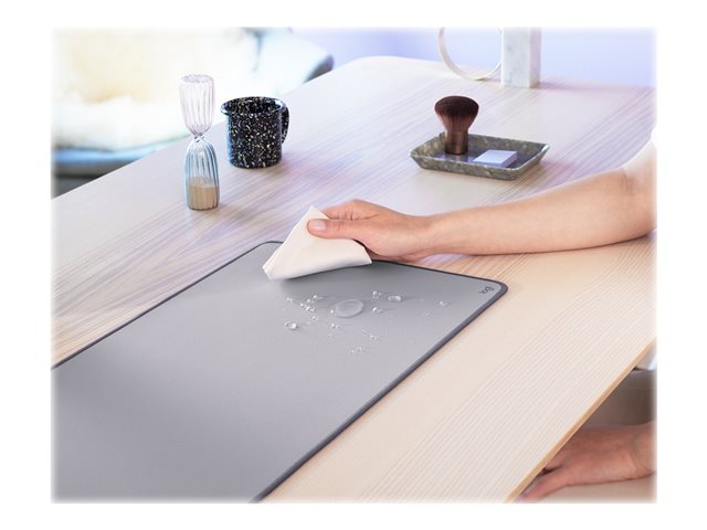 Mousepad Logitech Desk Mat Studio Series 70x30 cm Gris – imagen 5