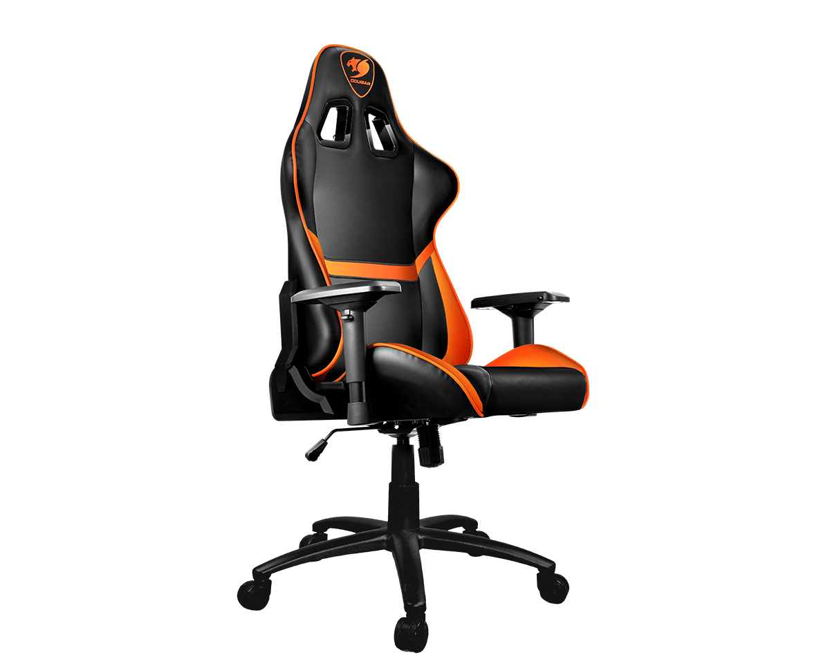 Silla Gamer Profesional Cougar Armor Negro Naranjo – imagen 2