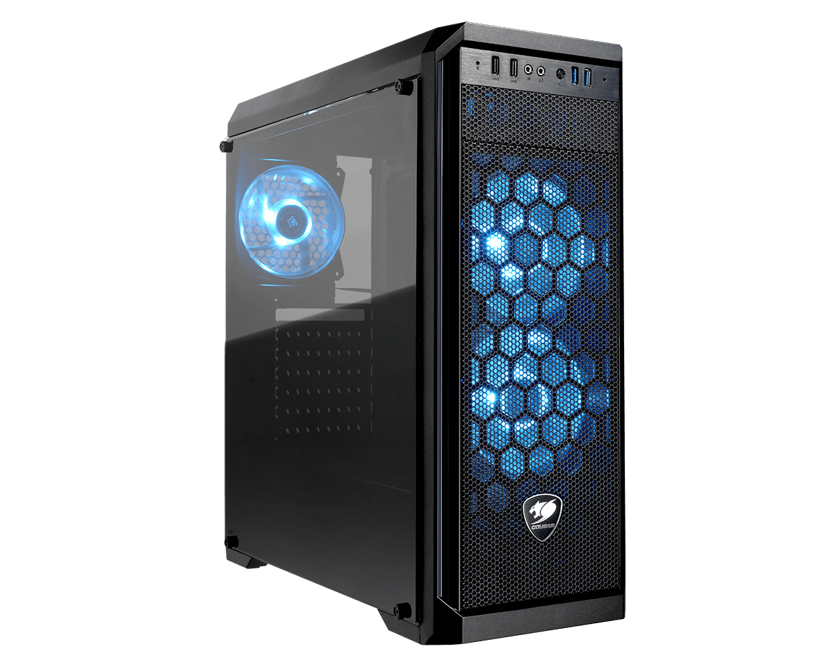 Gabinete Gamer Cougar MX330-G Air Mid Tower Negro – imagen 3