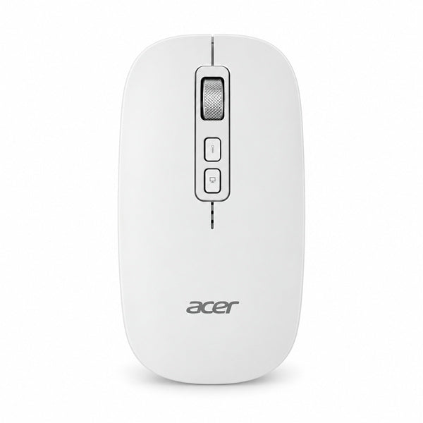 Mouse Inalámbrico Ergonómico Acer EMW211 Recargable Bluetooth + 2.4GHz 1600 Dpi