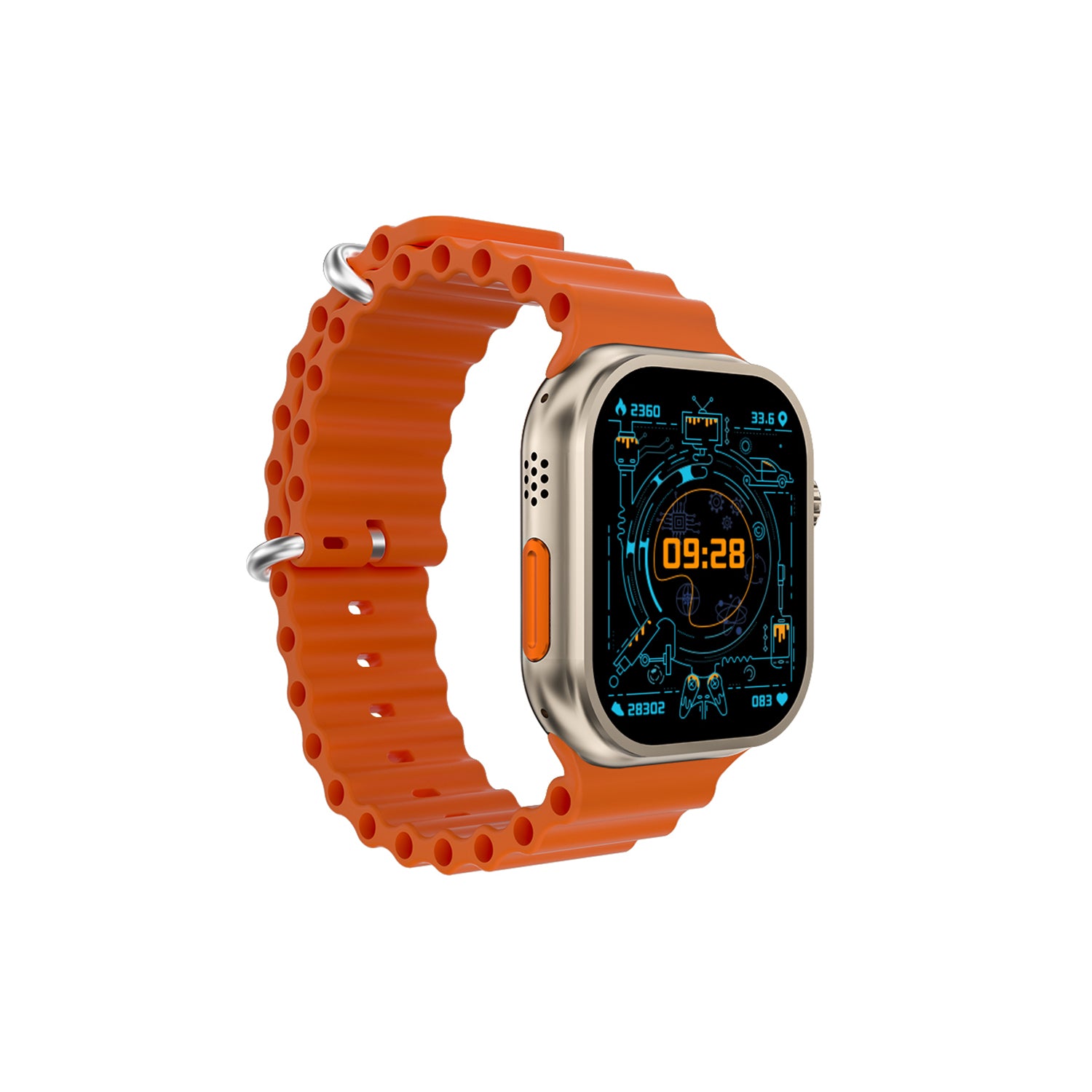 Reloj Smartwatch Tecnolab Gl1 Tl518 Naranjo – imagen 3