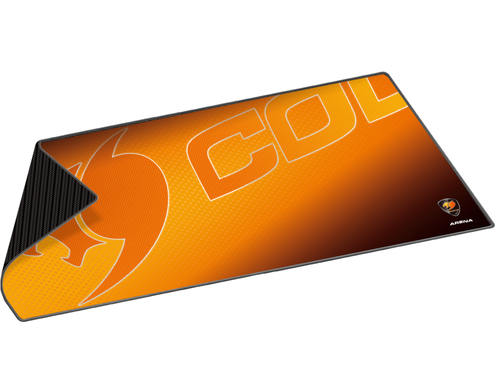 Mousepad Gamer Cougar Arena Extra Largo Naranjo – imagen 2