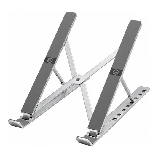 Soporte para Laptop HP ZJ20 Plegable Aluminio Gris