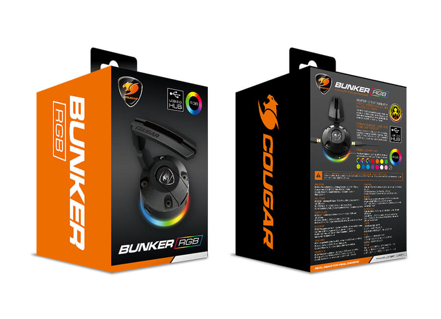 Mouse Bungee Bunker Rgb Cougar – imagen 3
