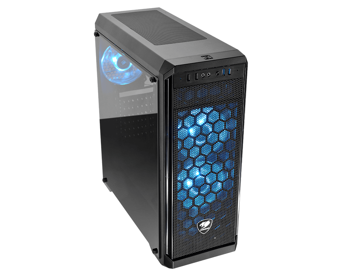 Gabinete Gamer Cougar MX330-G Air Mid Tower Negro – imagen 2