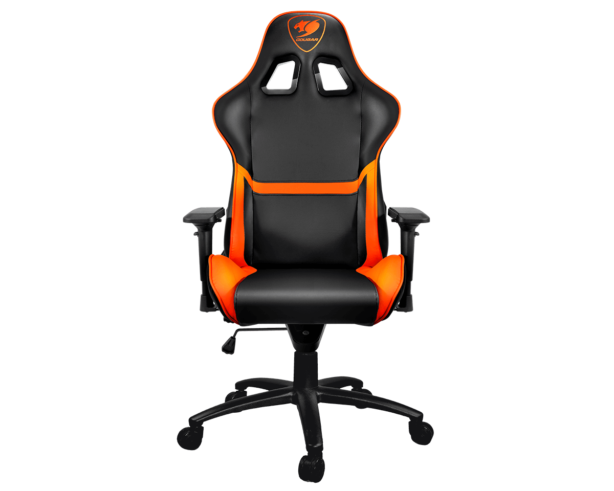 Silla Gamer Profesional Cougar Armor Negro Naranjo – imagen 3