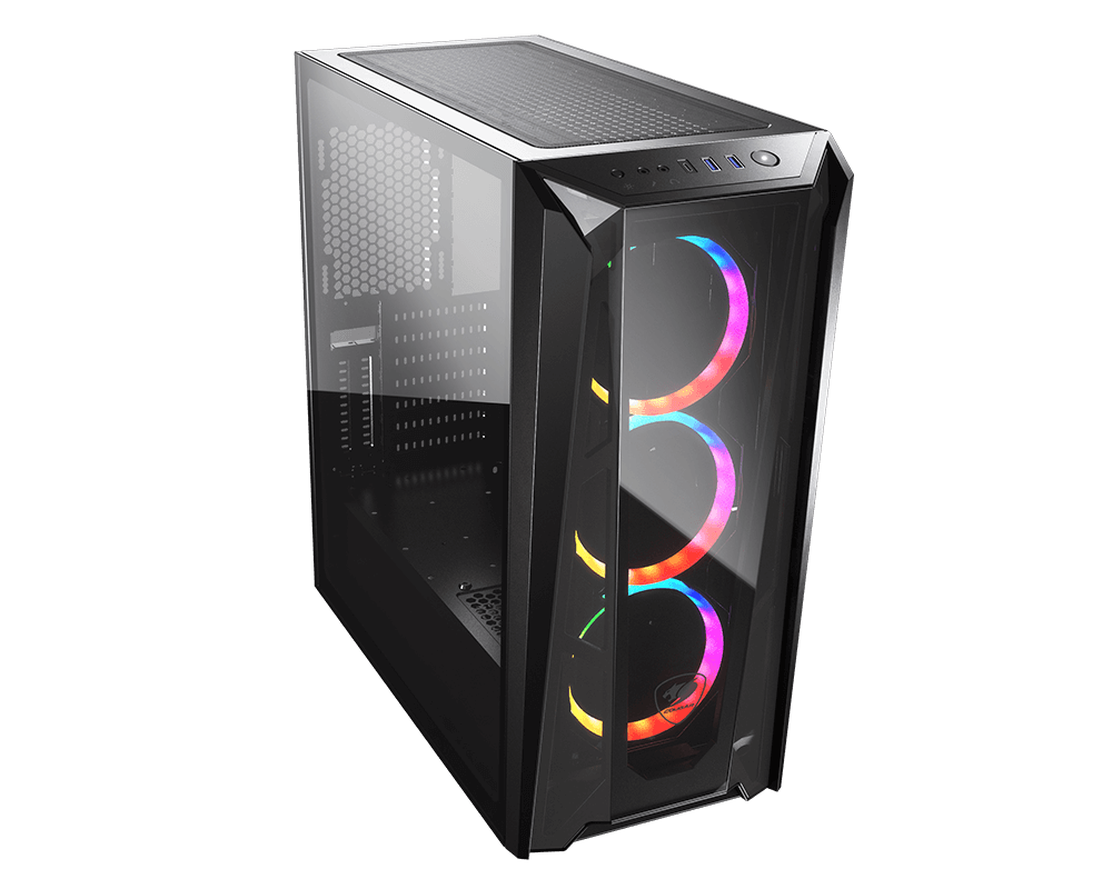 Gabinete Gamer Cougar Mx660-T Rgb Mid Tower Negro – imagen 2