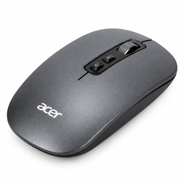 Mouse Inalámbrico Ergonómico Acer EMW211 Recargable Bluetooth + 2.4GHz 1600 Dpi