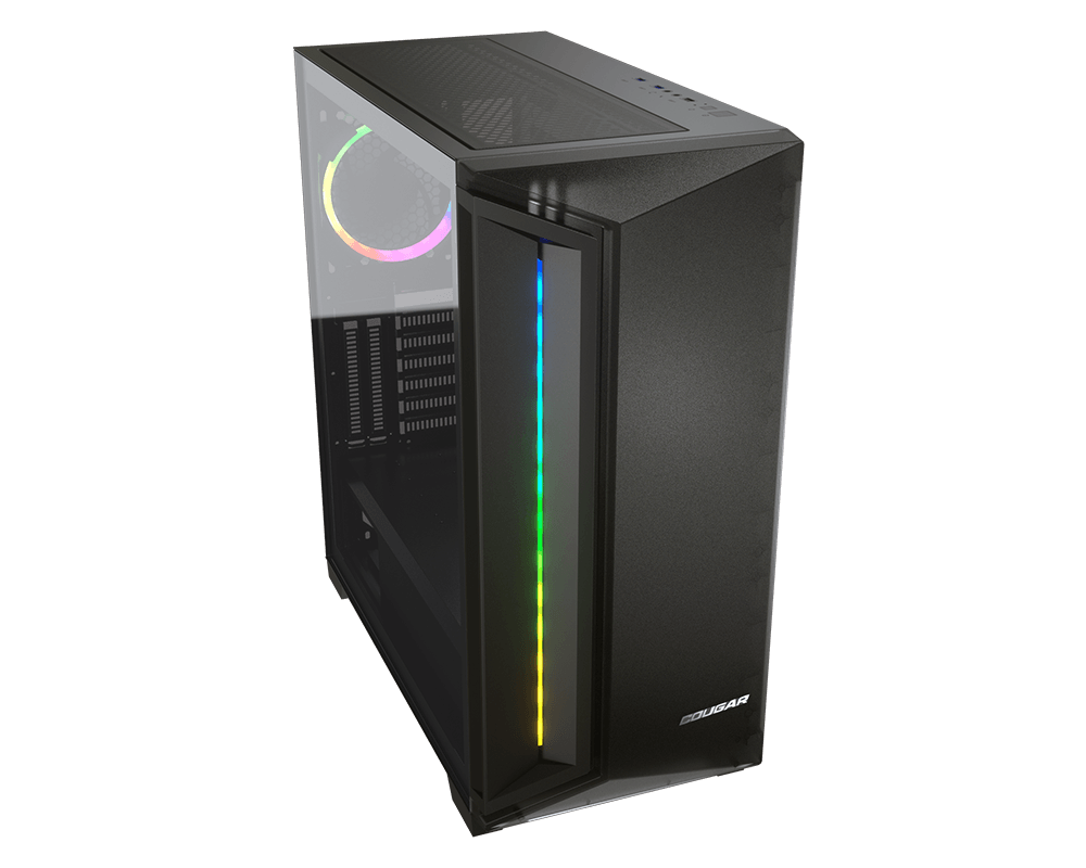 Gabinete Gamer Cougar Darkblader X7 Mid Tower Negro – imagen 6