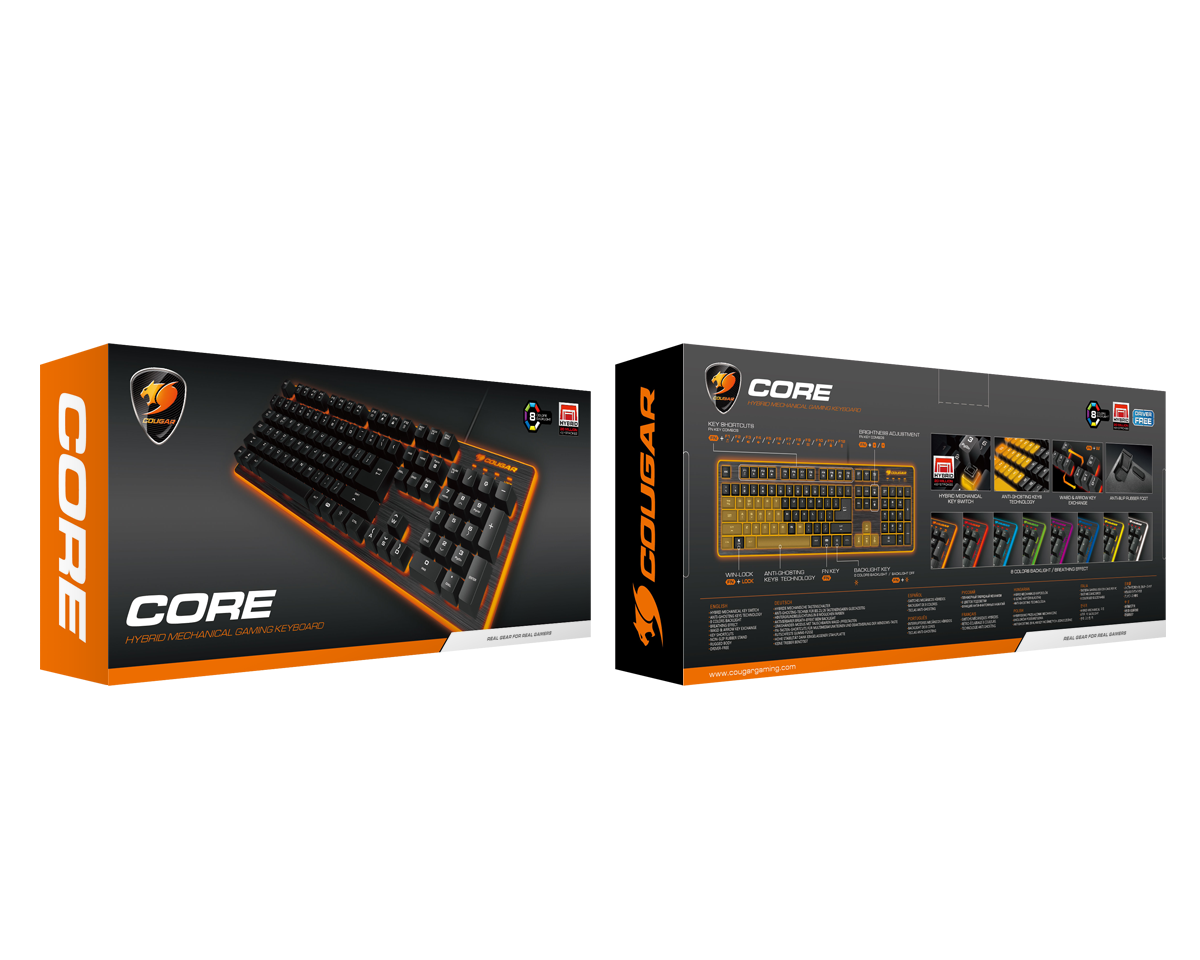 Teclado Gamer Cougar Mecanico Hibrido Core – imagen 6
