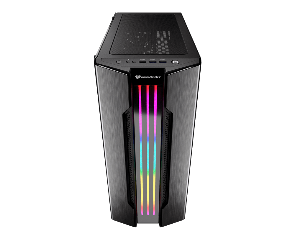 Gabinete Gamer Cougar Gemini S Iron Grey Rgb – imagen 5