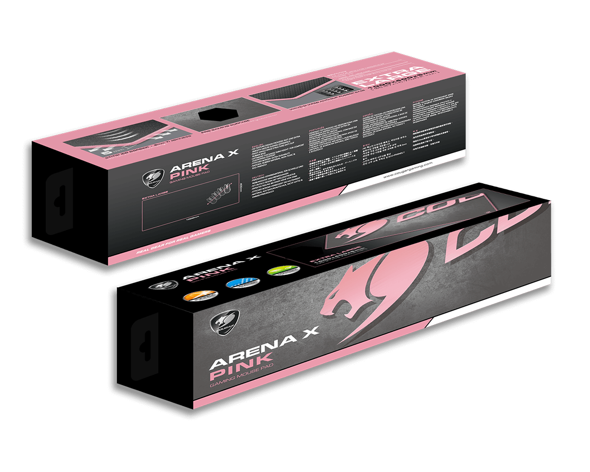 Mousepad Gamer Cougar Arena X Rosado – imagen 6