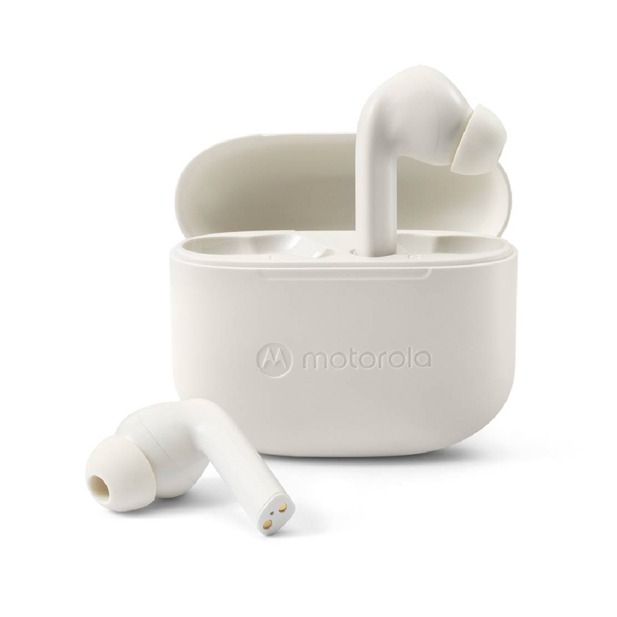 Audifonos Bluetooth Motorola Motobuds 065 True Wireless Blanco