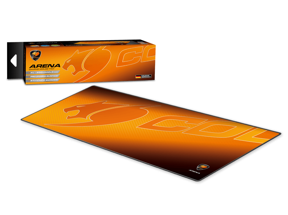 Mousepad Gamer Cougar Arena Extra Largo Naranjo – imagen 4